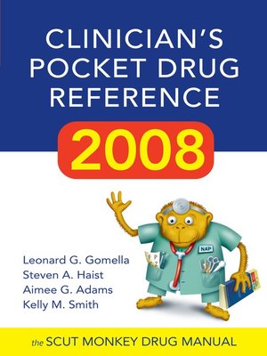 cover image of Clinician's Pocket Drug Reference 2008